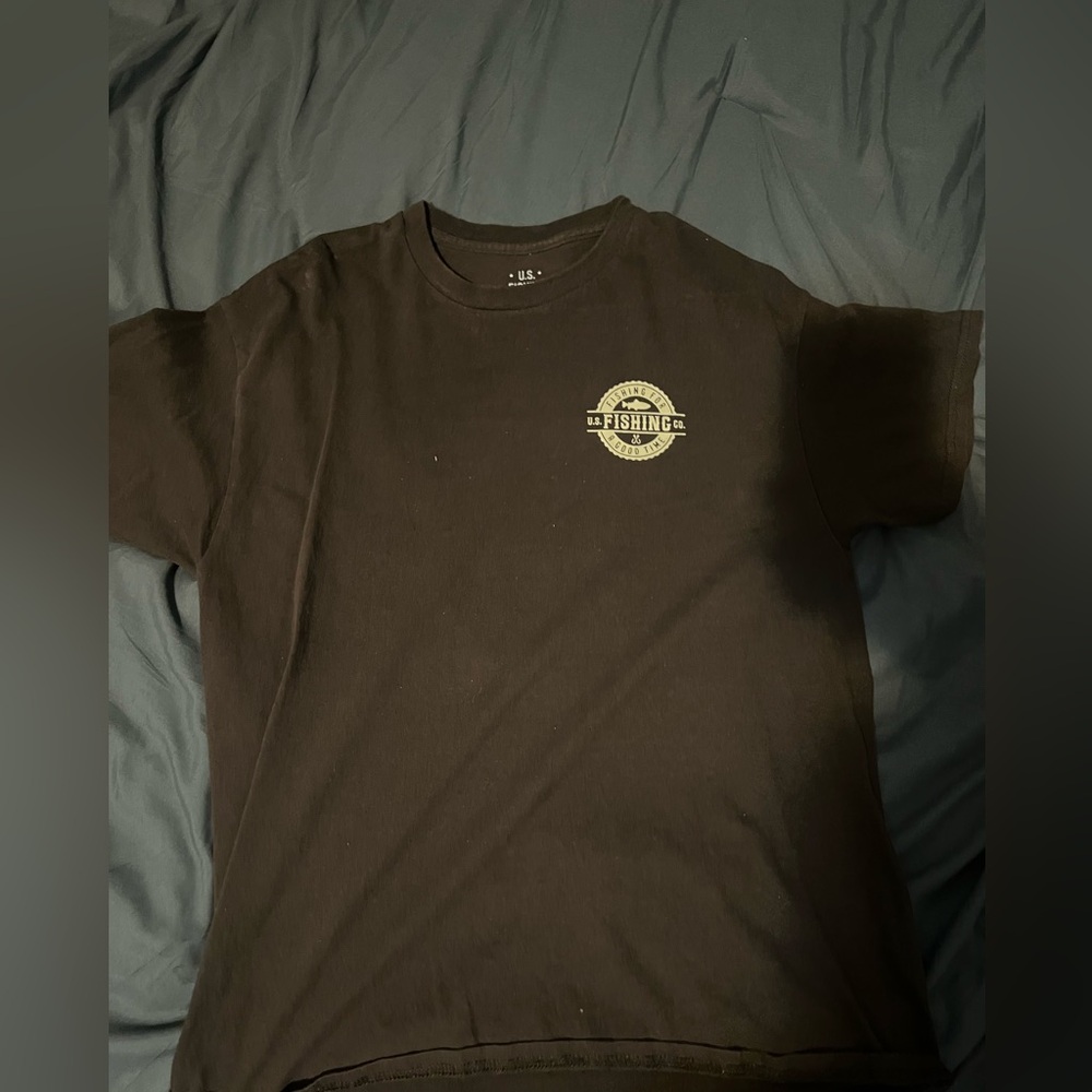 Brown Fishing t shirt